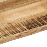 Blat stołu z naturalną krawędzią, 110x40x2,5 cm, drewno mango