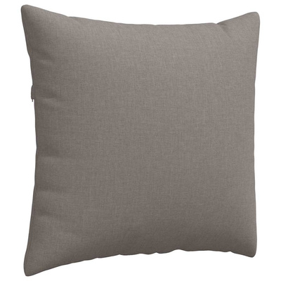 Poduszki na sofę 2 pcs Ciemnoszary 50 x 50 cm tkanina
