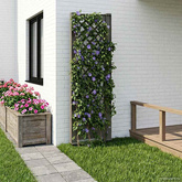 Trellis z gwoździem Szary 43 x 6 x 165 cm PP