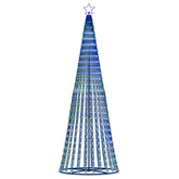 Choinka LED 475 diod LED Niebieski 247 cm