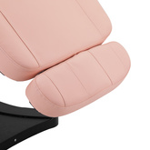 Elektryczny fotel kosmetyczny SILLON CLASSIC 3 silniki różowo czarny 150221