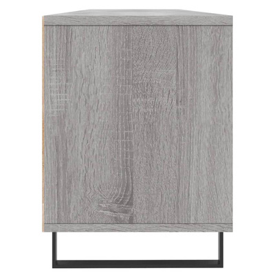 vidaXL Szafka pod TV, szary dąb sonoma, 150x30x44,5 cm model standard