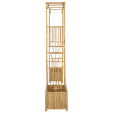 Łuk Ogrodowy Naturalny 177 x 40 x 205 cm Bambus