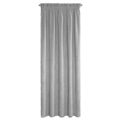 Zasłona Agis srebrna 140x270