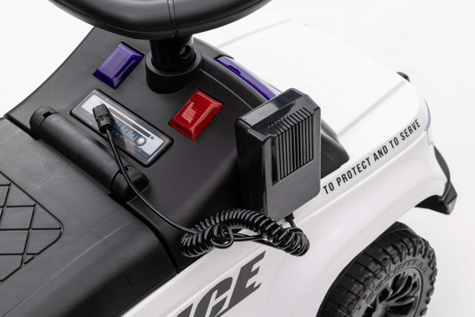 Jeździk z Megafonem QLS-993 Biały