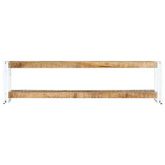vidaXL Szafka pod TV, 150 x 30 x 40 cm, lite drewno mango