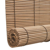 vidaXL Roleta bambusowa, 100 x 220 cm, brązowa