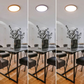 Plafon Okrągły CCT 3000-6000K LED 40W 50cm Abruzzo Maze