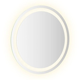 vidaXL Lustro łazienkowe z LED, okrągłe, 50 cm