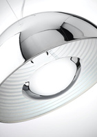 Lampa wisząca chrom metalowa 40cm Dorada 31-26378