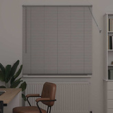 Żaluzje weneckie Srebrny 175 x 135 cm Aluminium