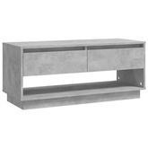 vidaXL Szafka pod TV, szarość betonu, 102x41x44 cm