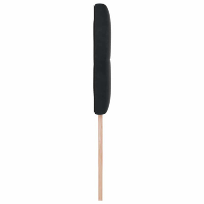 Zagłówek Czarny 100 cm Aksamit