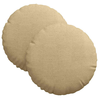 Poduszki na siedziska 2 pcs Szary zielony ?30 x 13 cm
