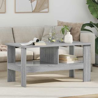 Stolik kawowy Szary Sonoma 90 x 50 x 45 cm Drewno inżynieryjne