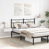 Wiszące szafki nocne, 2 szt., białe, 40x30x15 cm