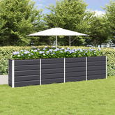 Donica Antracyt 320 x 40 x 75 cm Stal