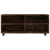 vidaXL Szafka pod TV, na kółkach, dąb sonoma, 90x35x35 cm