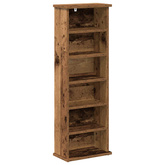 Kabinet na płyty CD Stare drewno 60 x 17 x 92 cm