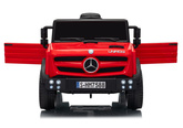 Auto Na Akumulator Mercedes Unimog HM7588 6V4Ah Czerwony