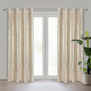 Zasłona Renia jasnobeżowa 140x250