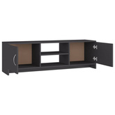 vidaXL Szafka pod TV, szara, 120x30x37,5 cm, materiał drewnopochodny