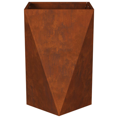 Donica Rdzawy 50 x 50 x 75 cm