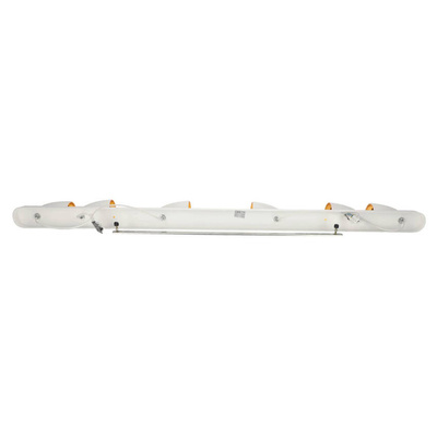 6-krotna punktowa oprawa sufitowa typu spot OVO 6 White Gold, listwa, IP20, 6xGU10, biała, pierścień złoty EDO777244 EDO Solutions