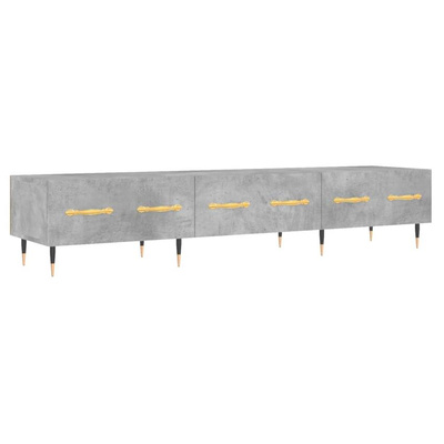 vidaXL Szafka pod TV, szarość betonu, 150x36x30 cm model standard