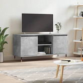 vidaXL Szafka pod TV, szarość betonu, 104x35x50 cm model standard