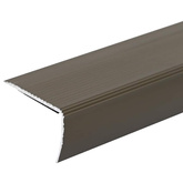 Listwy schodowe 30 szt. Brązowy 67 x 3 x 2 cm Aluminium