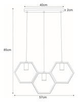 Lampa wisząca K-4721 z serii HONEY KAJA