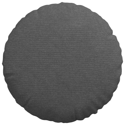 Poduszki na siedziska 2 pcs Ciemnoszary ? 40 cm