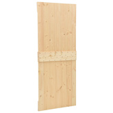 Drzwi przesuwne 2 szt. 90 x 210 cm Lite drewno sosnowe