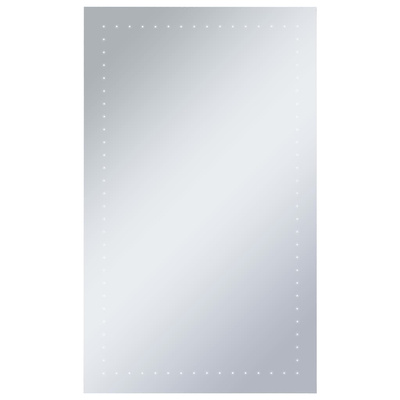 vidaXL Ścienne lustro łazienkowe z LED, 60 x 100 cm