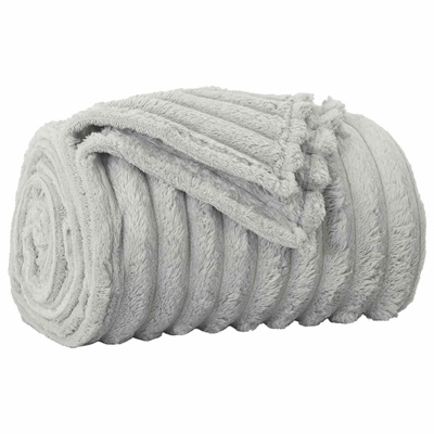 Koce narzutowe 6 pcs Szary 150 x 130 cm Polar