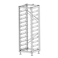 Magazyn energii RACK - 3U-LRACK DO 11 MODUŁÓW DEYE BOS-A LiFePO4 zewnętrzny modułowy