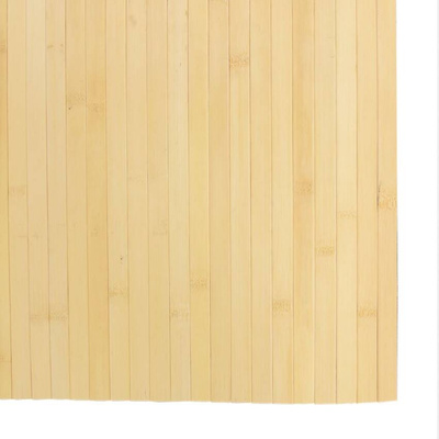 vidaXL Dywan prostokątny, jasny naturalny, 80x300 cm, bambusowy