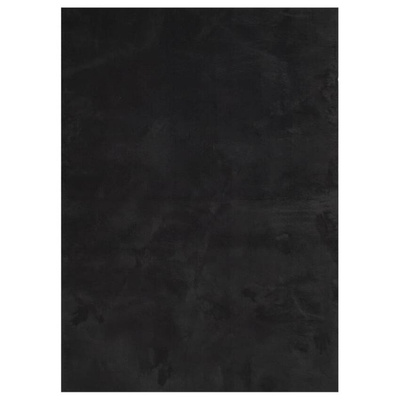 vidaXL Dywan HUARTE z krótkim włosiem, czarny, 160x230 cm