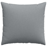 Poduszki na sofę 2 pcs Jasnoszary 45 x 45 cm tkanina