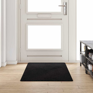 Chodnik dywanowy Czarny 80 x 200 cm 100% Poliester Tuft