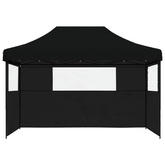 Namiot Imprezowy Czarny 279 x 410 x 315 cm Materiał Oxford