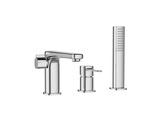 BATERIA WANNOWA 3 OTWOROWA GLAMOUR INVENA TREND CHROM