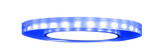 Oprawa Stropowa Oczko Candellux Ssp-23 Ch/Tr+Bl 8W Led 230V Ring Led Niebieski