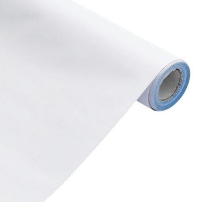 Naklejka na meble samoprzylepna matowa biała 90x500 cm PVC