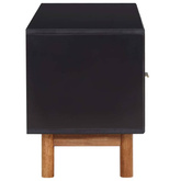 vidaXL Szafka pod TV, 100x35x45 cm, lite drewno akacjowe i MDF