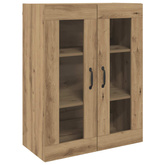 Highboard 2 szt. Dąb rzemieślniczy 69,5 x 34 x 180 cm