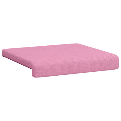 Poduszka na ławkę 4 szt. tkanina różowy Głębokość 35 cm