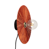 Kinkiet Boho Brąz 35cm E27 Talerz Abruzzo Kinto