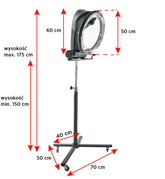 Gabbiano infrazon stojący FL-101S szary 109401